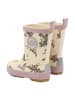 mikk-line Gummistiefel in Lila/ Creme