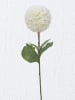 Boltze Kunstblume "Schneeball" in Weiß/ Grün - (H)76 cm
