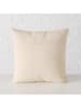 Boltze Kussen "Pilena" beige/paars - (L)45 x (B)45 cm