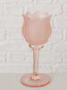 Boltze Teelichthalter ''Tully'' in Rosa - (H)17 cm