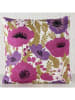 Boltze Poduszka "Anouk" w kolorze biało-zielono-różowym - 45 x 45 cm