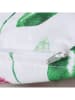 Boltze Kussen "Fantasy" wit/groen/roze - (L)45 x (B)45 cm