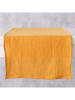 Boltze Tischläufer "Musselin" in Orange - (L)140 x (B)40 cm