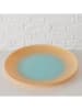 Boltze Dinerbord "Softy" oranje/turquoise - Ø 28 cm