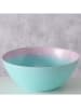 Boltze Schale "Softy" in Türkis/ Rosa - Ø 21,3 cm 