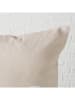 Boltze Kissen "Canea" in Beige/ Weiß - (L)45 x (B)45 cm