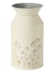 Boltze Wazon "Meadow" w kolorze kremowym - wys. 24 x Ø 13 cm