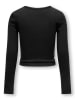 KIDS ONLY Longsleeve "Nessa Life" in Schwarz