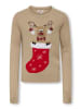 KIDS ONLY Trui "Xmas" beige