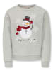 KIDS ONLY Sweatshirt "Xmas" grijs
