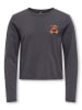 KIDS ONLY Longsleeve "Rex" antraciet