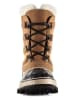 Sorel Leder-Winterboots "Caribou" in Hellbraun