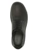 Wojas Leder-Schnürschuhe in Schwarz