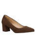 Wojas Leder-Pumps in Braun