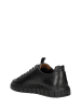 Wojas Leder-Sneakers in Schwarz