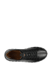 Wojas Leder-Sneakers in Schwarz