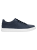 Wojas Leren sneakers donkerblauw