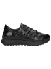 Wojas Leder-Sneakers in Schwarz