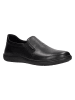 Wojas Leder-Slipper in Schwarz