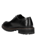 Wojas Leder-Schnürschuhe in Schwarz