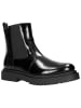 Wojas Leren chelseaboots zwart