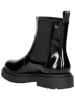 Wojas Leder-Chelsea-Boots in Schwarz