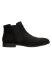Wojas Leder-Chelsea-Boots in Schwarz
