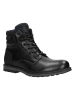 Wojas Leder-Boots in Dunkelblau/ Schwarz