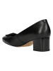 Wojas Leder-Pumps in Schwarz