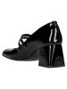 Wojas Leder-Pumps in Schwarz