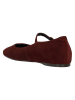 Wojas Leder-Spangenballerinas in Bordeaux