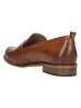 Wojas Leren mocassins lichtbruin