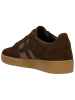 Wojas Leder-Sneakers in Braun/ Gold