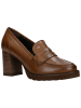 Wojas Leder-Pumps in Hellbraun