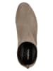 Wojas Leder-Ankle-Boots in Beige