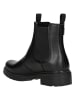 Wojas Leder-Chelsea-Boots in Schwarz