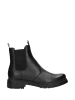 Wojas Leder-Chelsea-Boots in Schwarz