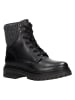 Wojas Leder-Boots in Schwarz