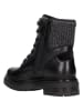 Wojas Leder-Boots in Schwarz