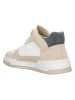 Relaks Leder-Sneakers in Weiß/ Beige