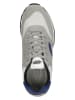 Relaks Leder-Sneakers in Blau/ Grau