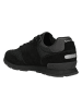 Relaks Leder-Sneakers in Schwarz