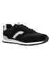 Relaks Leder-Sneakers in Schwarz/ Grau