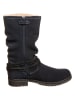 Lurchi Leder-Stiefel "Lia" in Schwarz