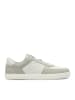 Groundies Leder-Sneakers "Hamptons 2.0" in Grau/ Weiß