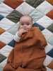 FABELAB Babydecke "Diamond" in Bunt - (L)140 x (B)110 cm