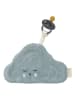 FABELAB Knuffeldoek met fopspeen "Cloud" blauw - vanaf de geboorte