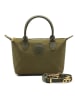 ATELIERS SAINT GERMAIN Skórzana torebka w kolorze khaki - 24 x 15 x 11 cm
