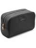 ATELIERS SAINT GERMAIN Leren cosmeticatas zwart - (B)26 x (H)16 x (D)11 cm