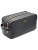 ATELIERS SAINT GERMAIN Leder-Kosmetiktasche in Schwarz - (B)27,5 x (H)15,5 x (T)12,5 cm